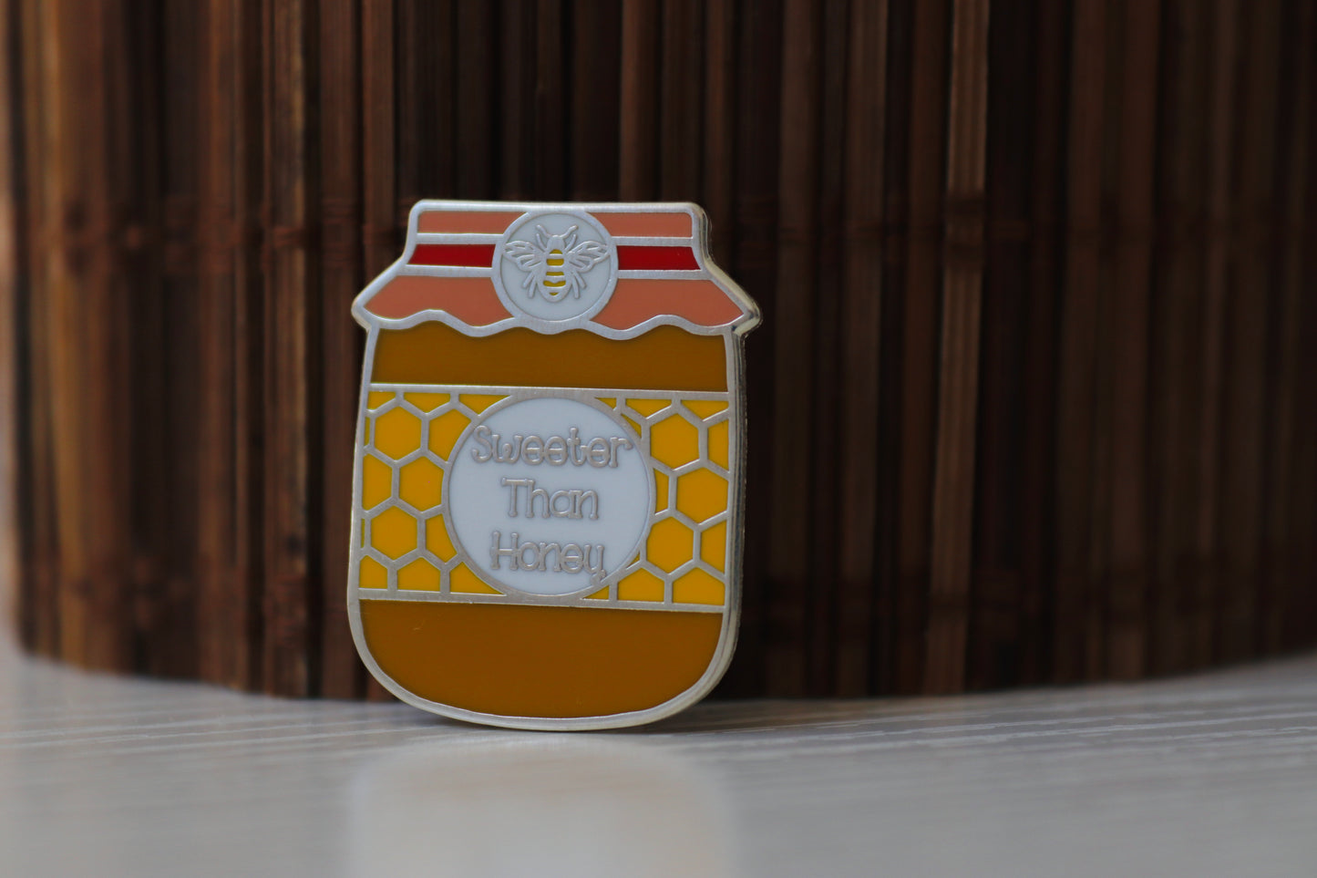 Sweeter Than Honey Enamel Pin