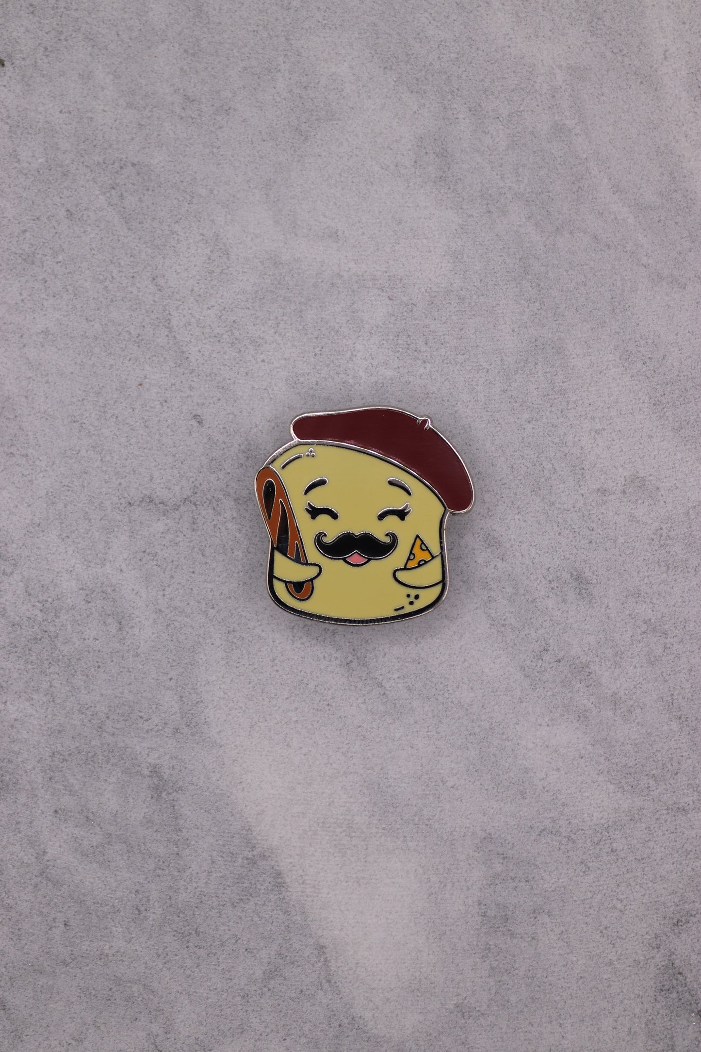 French Toast Enamel Pin