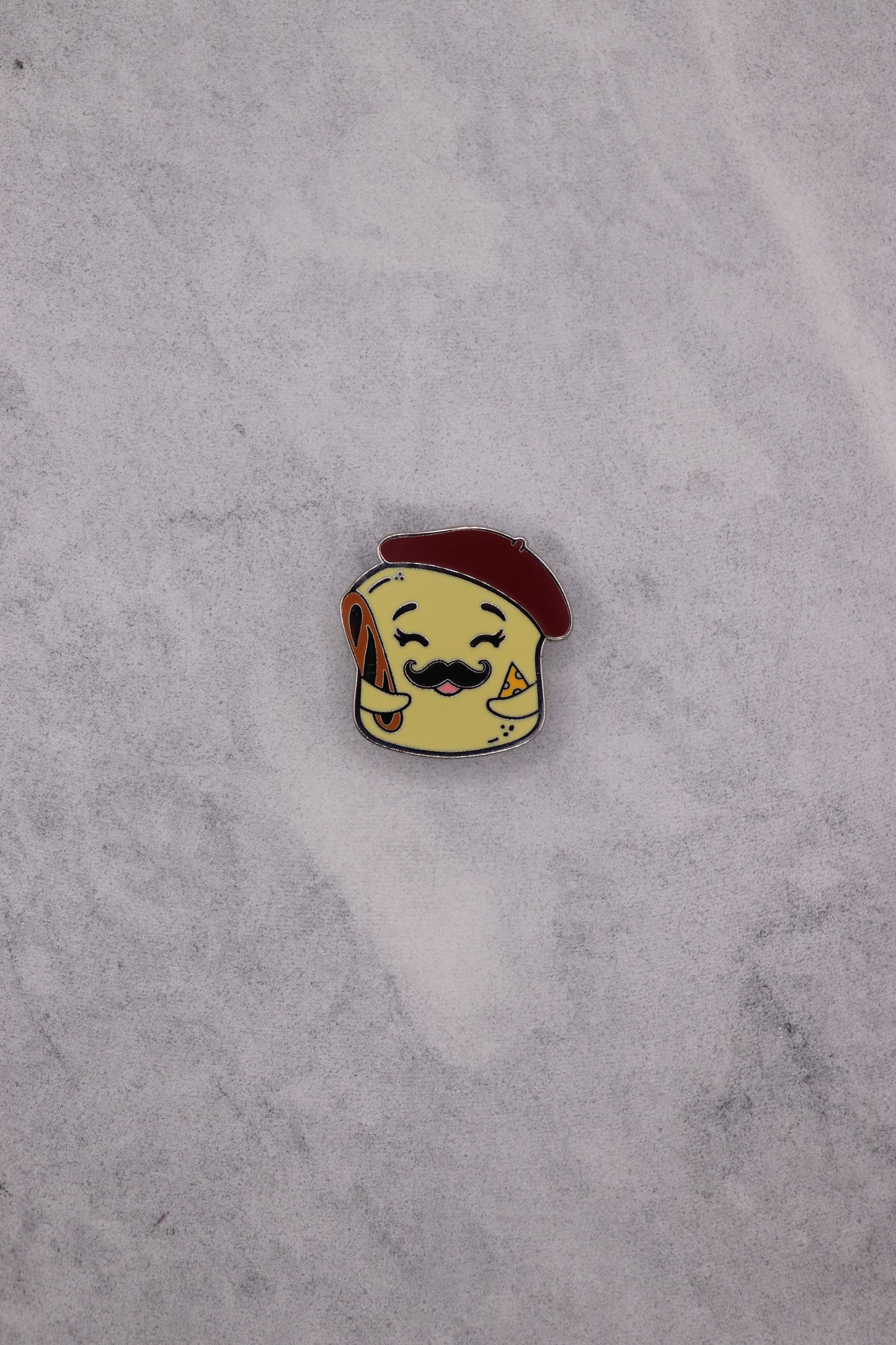 French Toast Enamel Pin