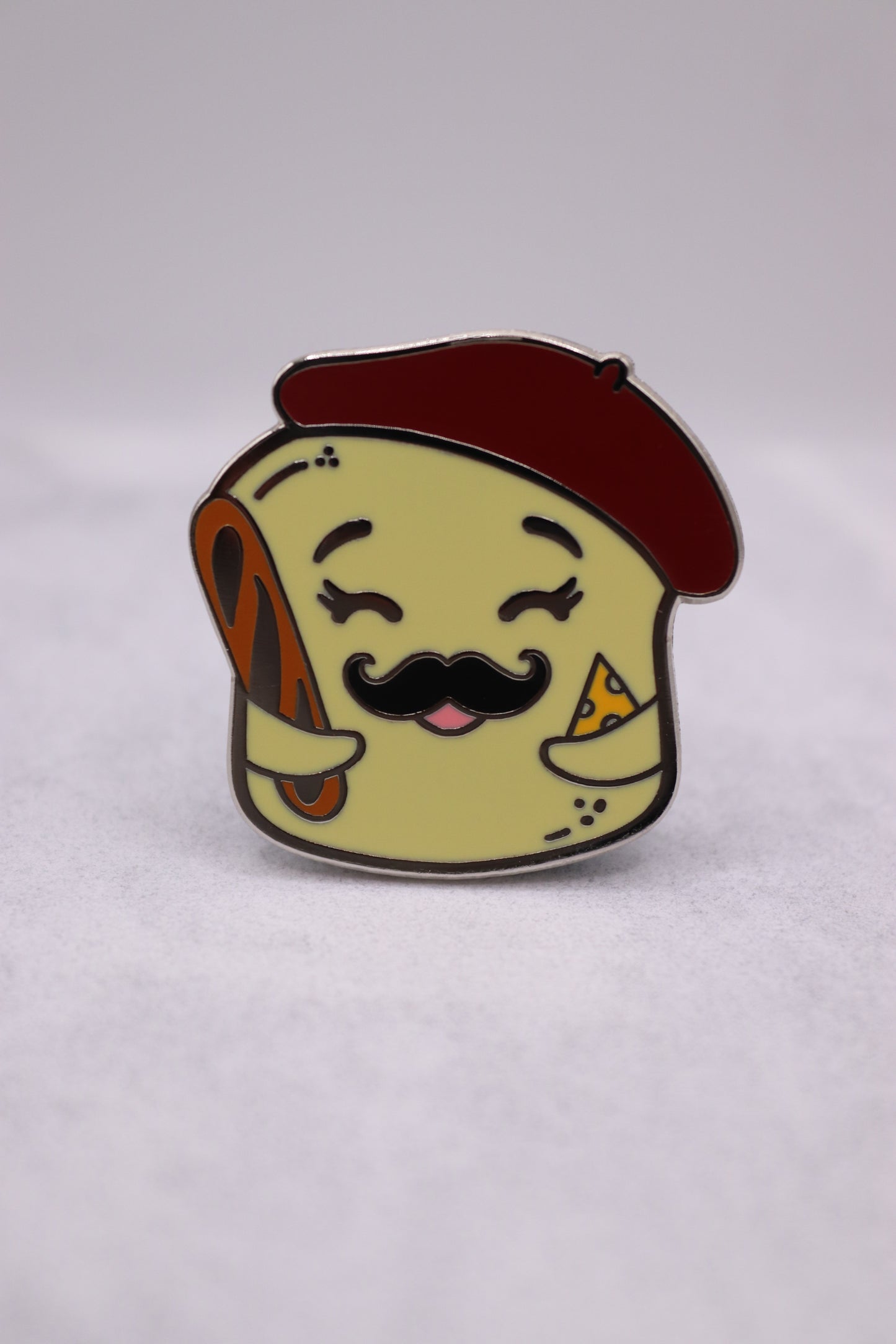 French Toast Enamel Pin