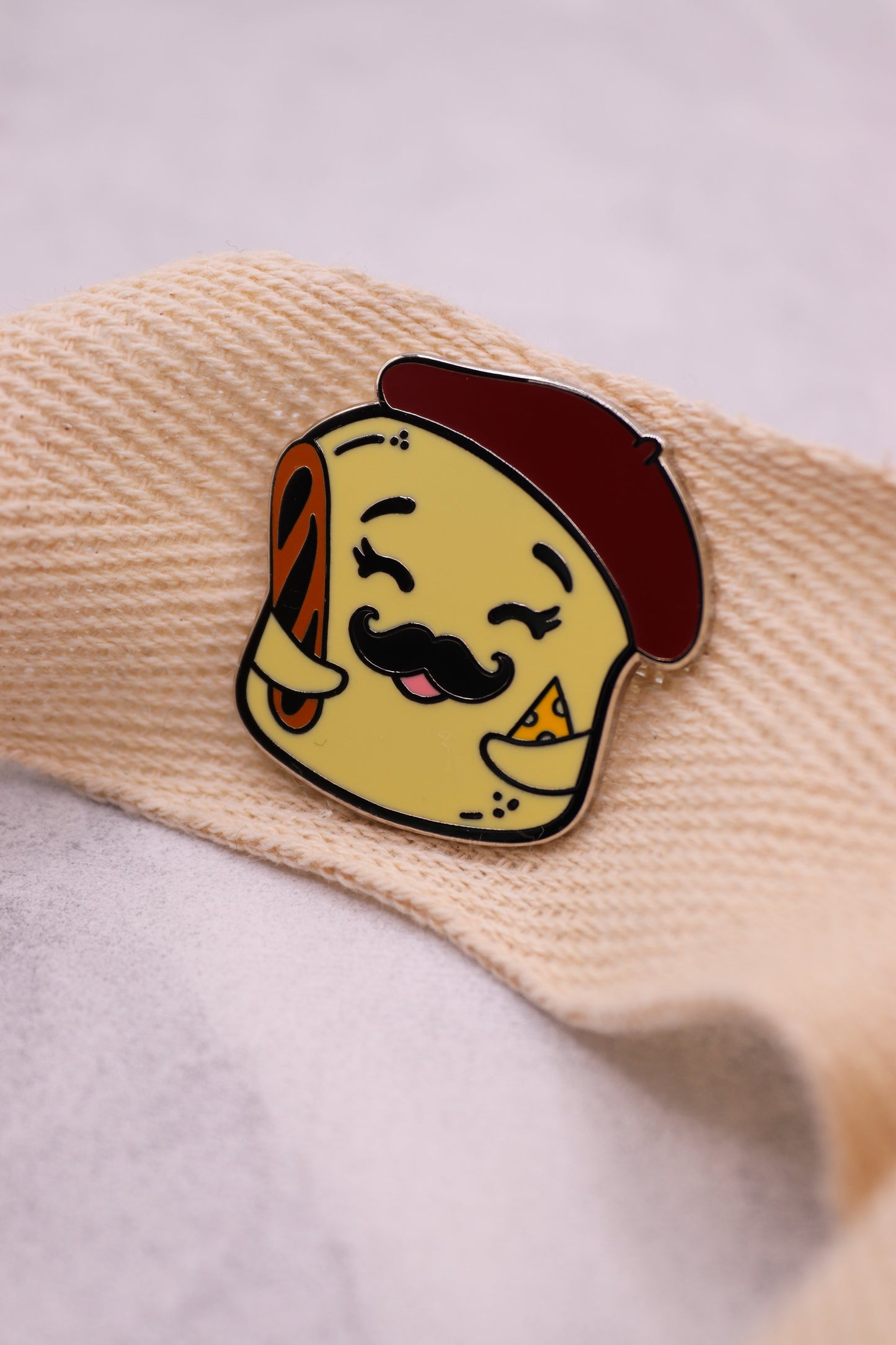 French Toast Enamel Pin