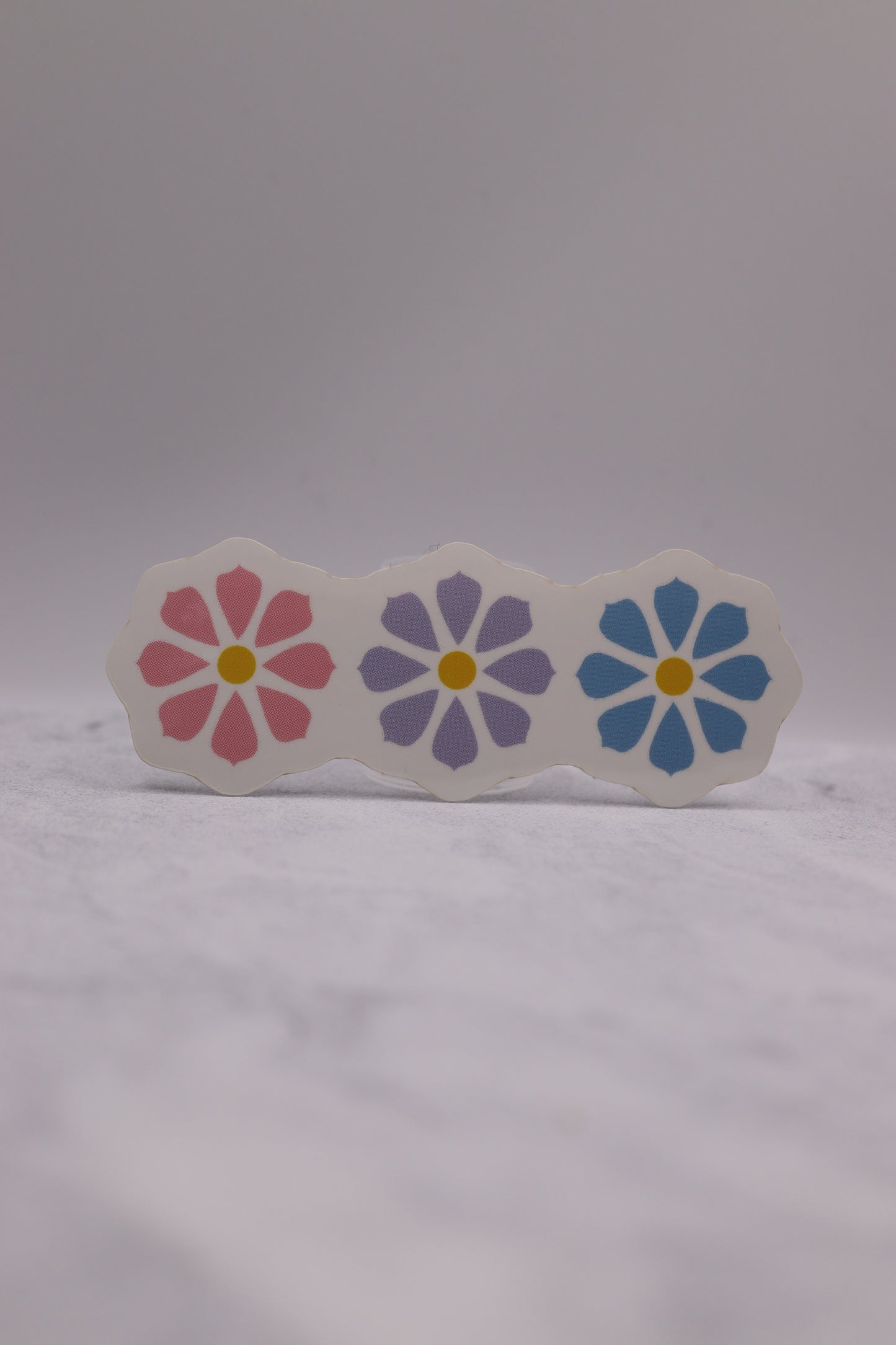 Pastel 3 Flower Sticker