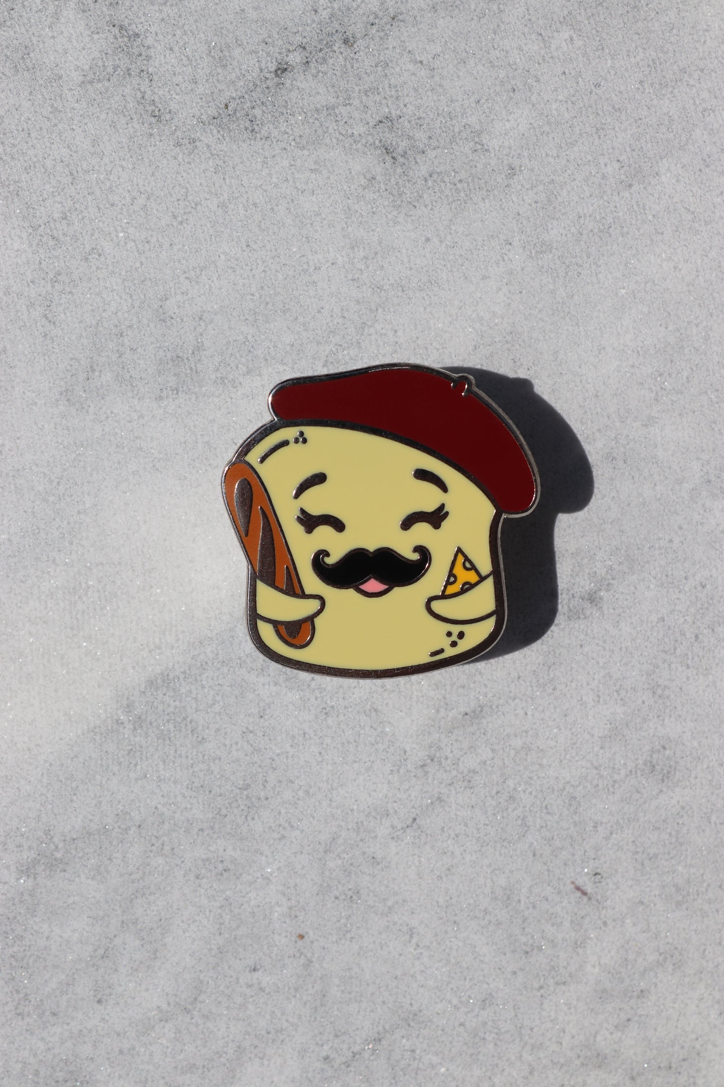 French Toast Enamel Pin
