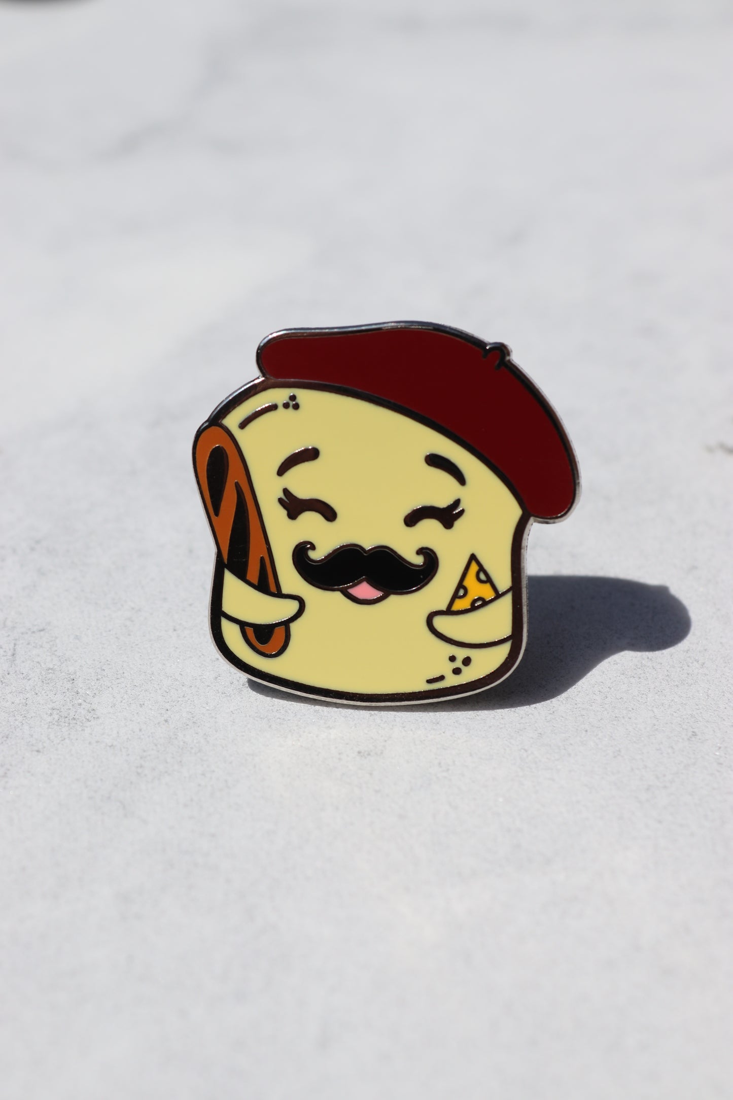 French Toast Enamel Pin