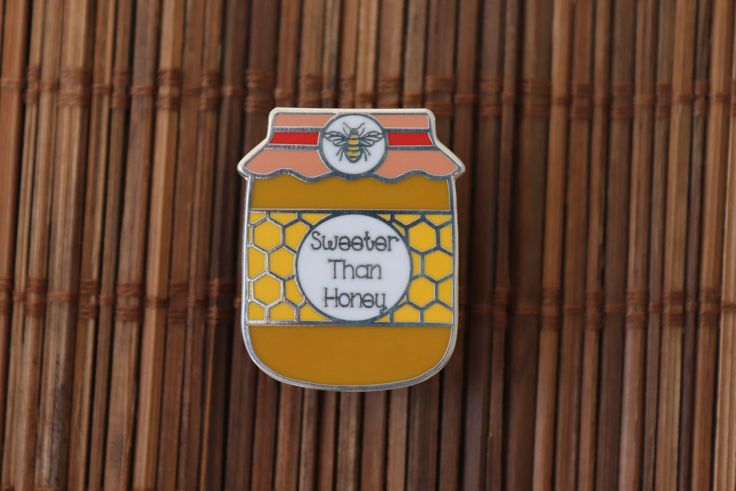 Sweeter Than Honey Enamel Pin