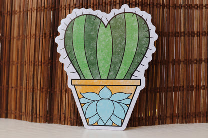Cactus Plant Pot Sticker
