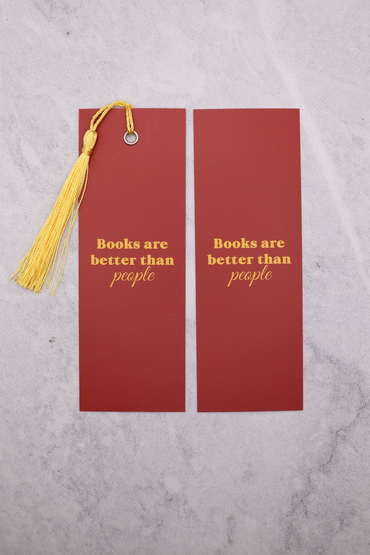 Books Are Better Than People Bookmark