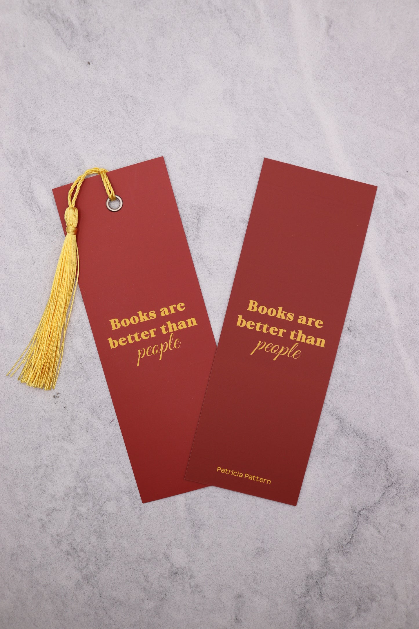 Books Are Better Than People Bookmark