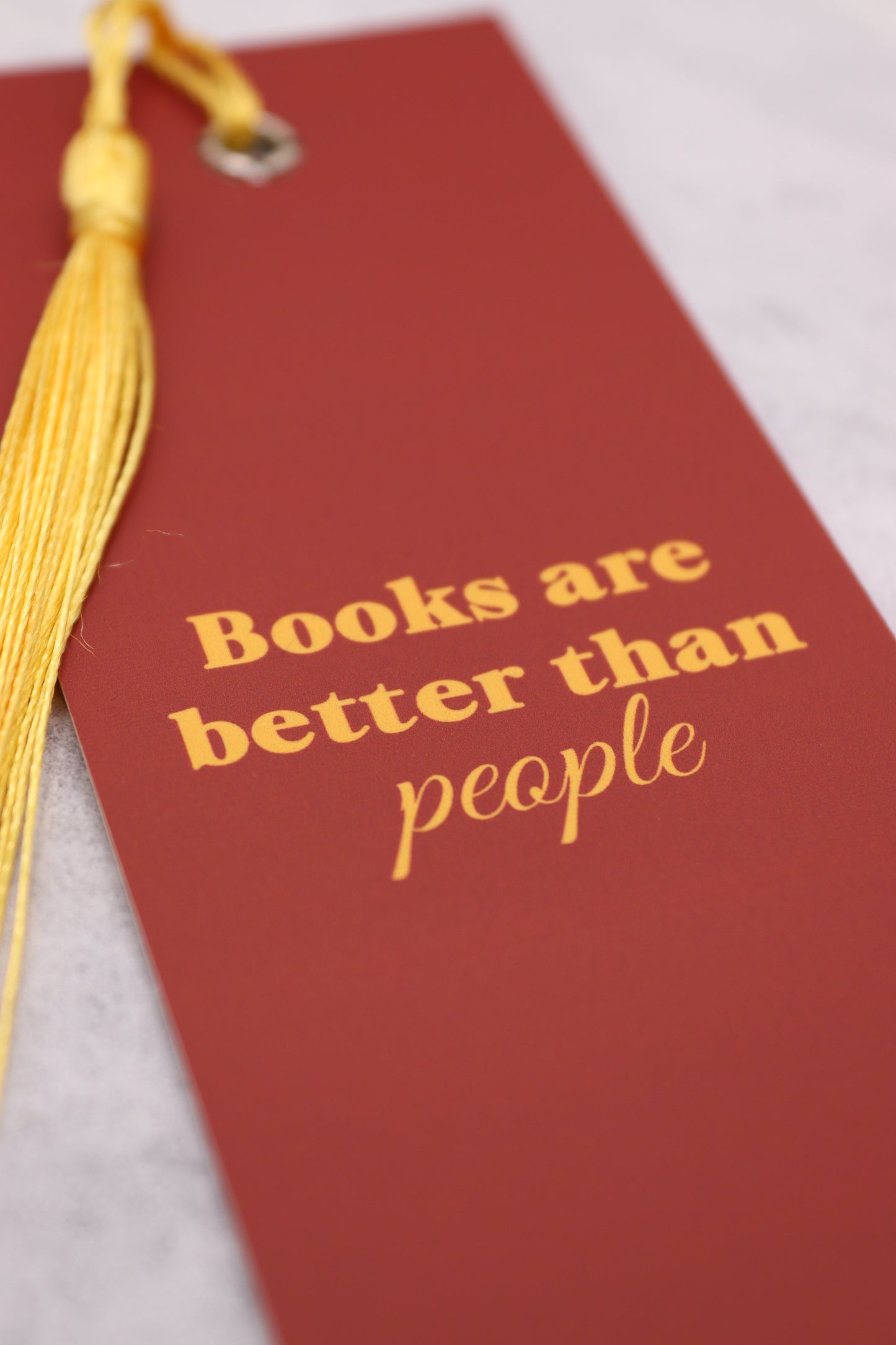 Books Are Better Than People Bookmark