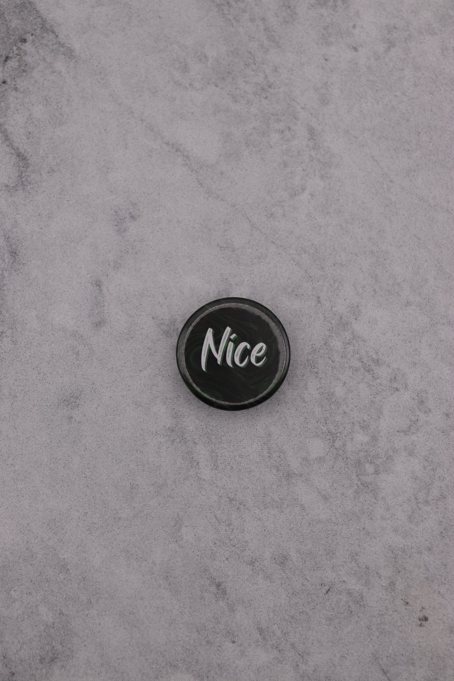 Christmas Nice Button Badge
