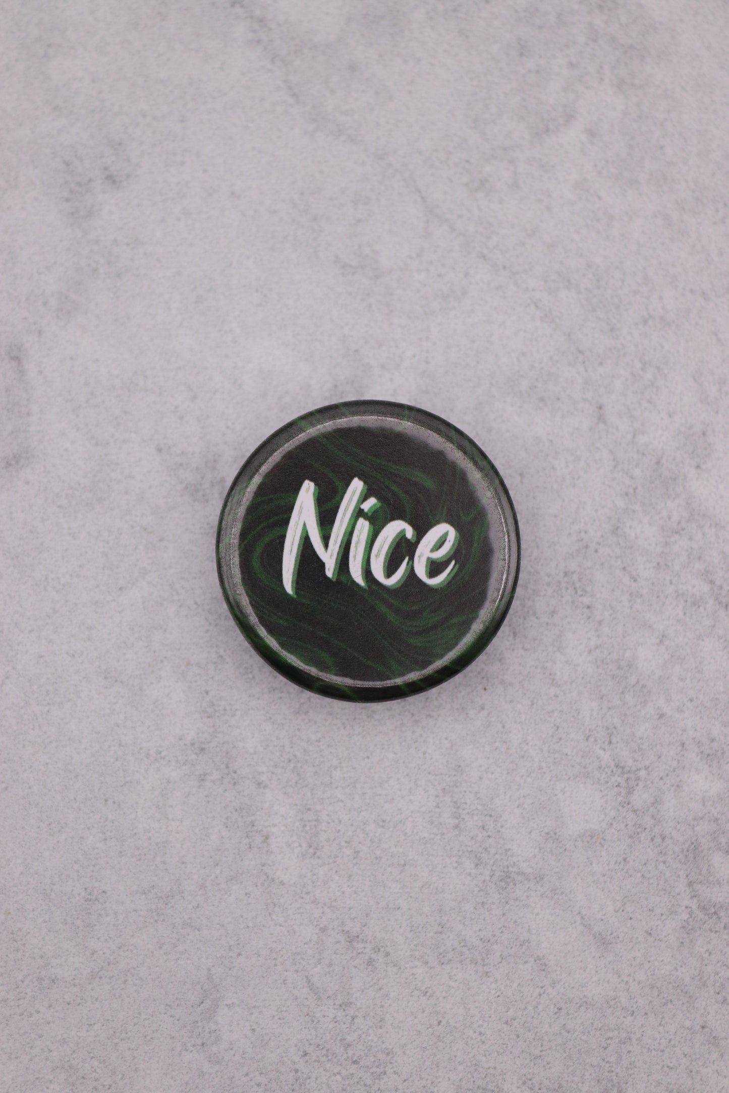 Christmas Nice Button Badge