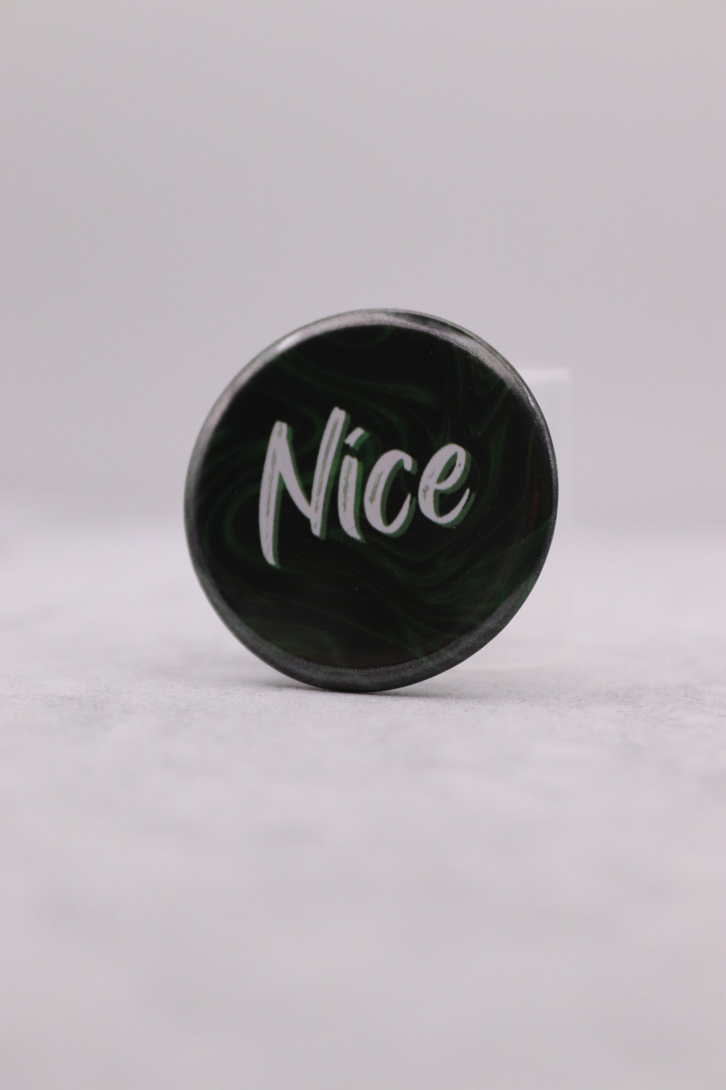 Christmas Nice Button Badge