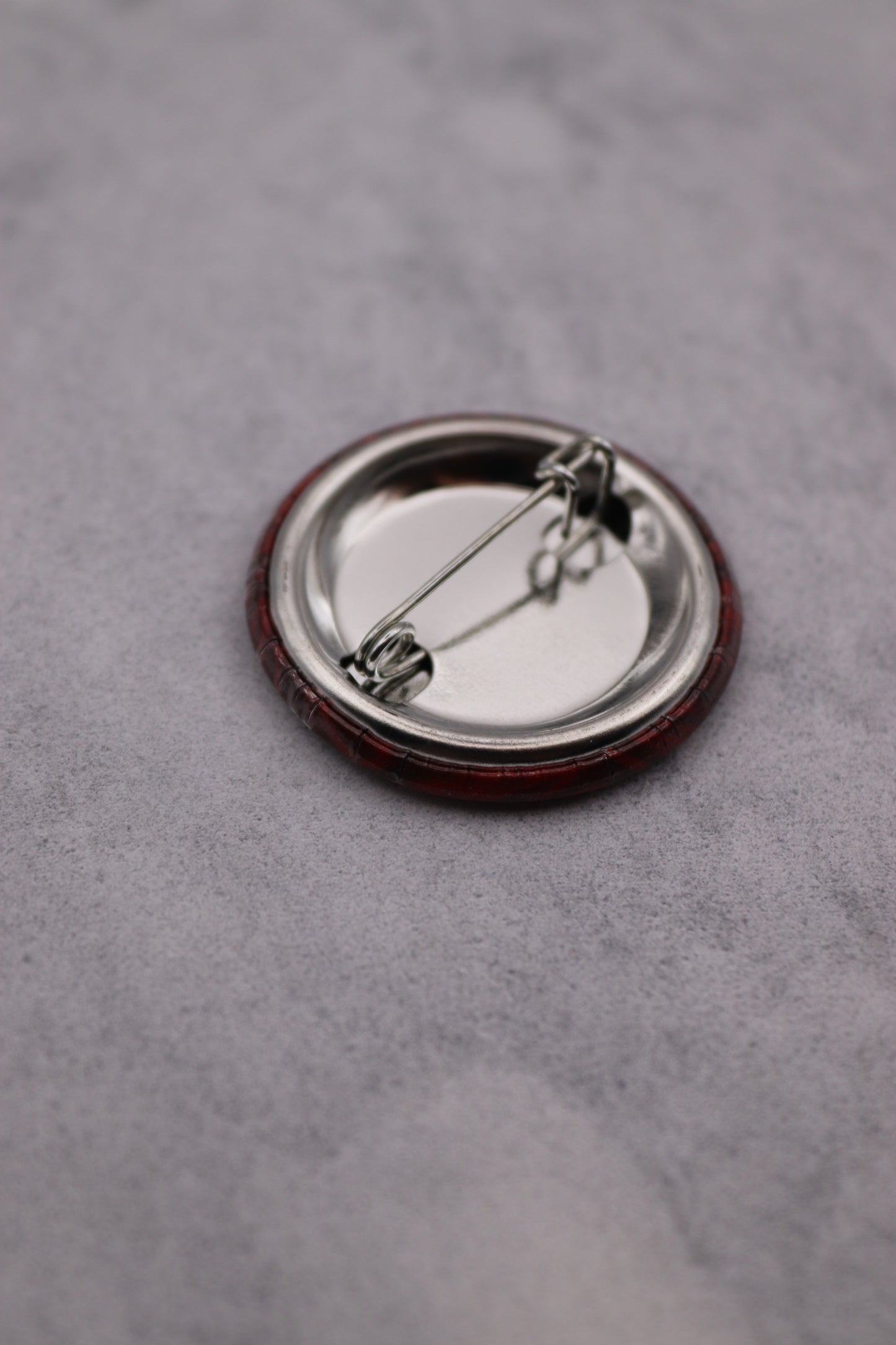 Christmas Naughty Button Badge