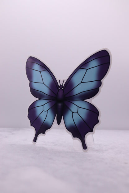 Blue and Purple Butterfly